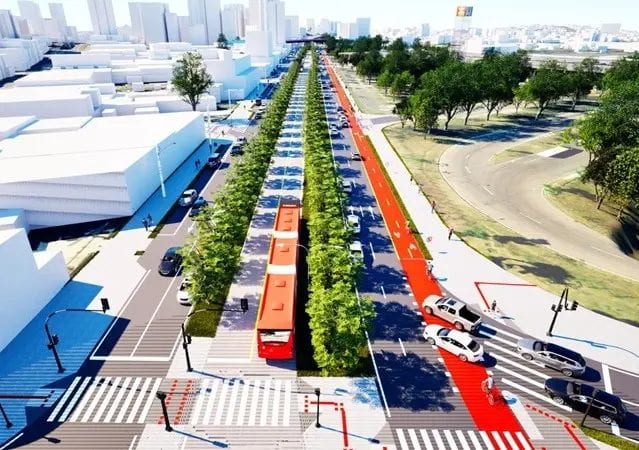 TCE-PR libera licitação de R$ 94,3 milhões para BRT Curitiba–Pinhais