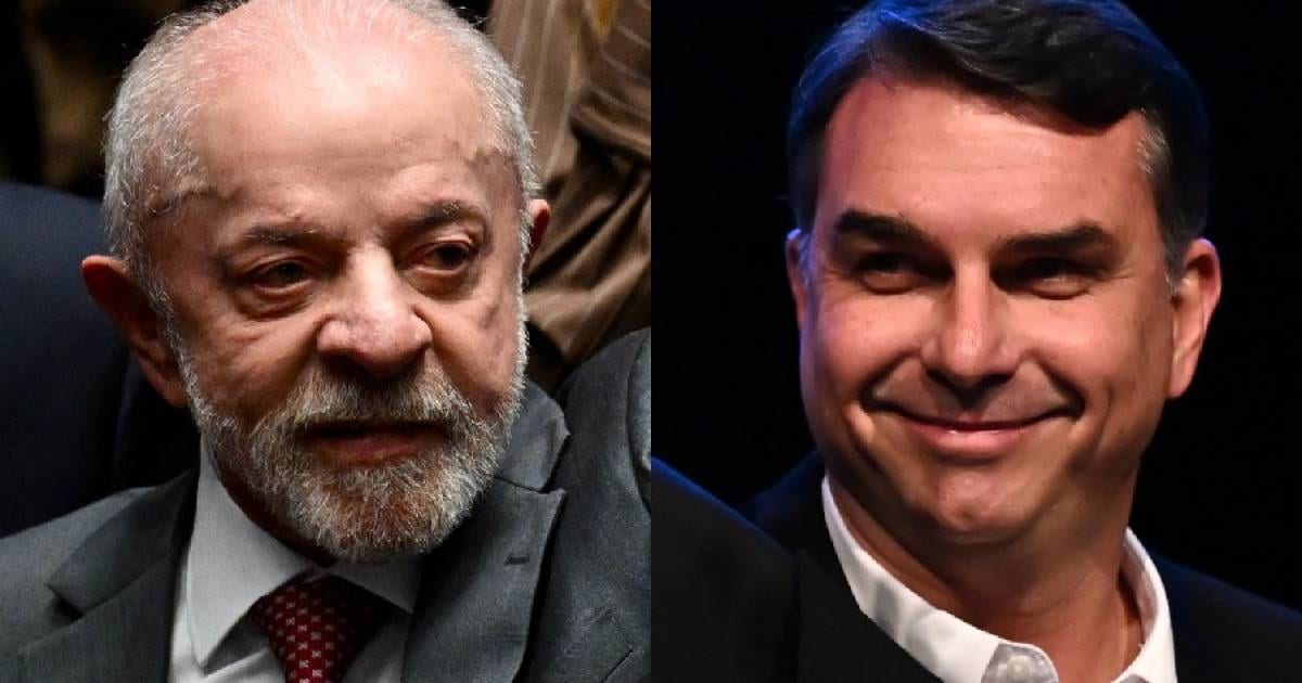 A distância entre Flávio e Lula nas oito principais pesquisas divulgadas na véspera do segundo turno