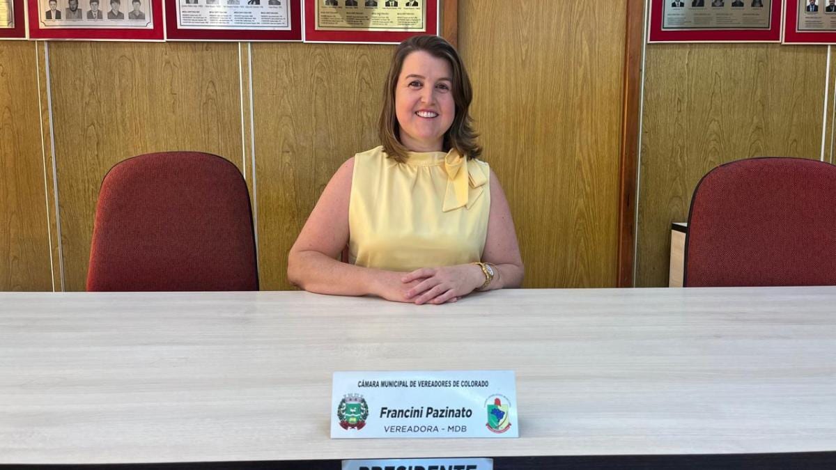 Vereadora Francini Pazinato concedeu entrevista e fez balanço da sessão