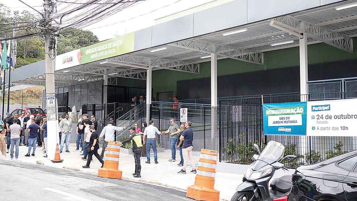 UBS do Mutinga é reinaugurada após obras de reforma e ampliação em Barueri