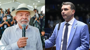 Datafolha: Lula 40% e Flávio Bolsonaro 36% no 1º turno
