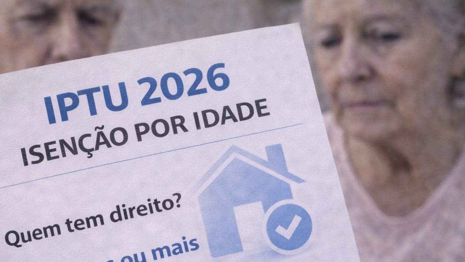 IPTU 2026: idosos com 60+ podem ter isenção em seis capitais