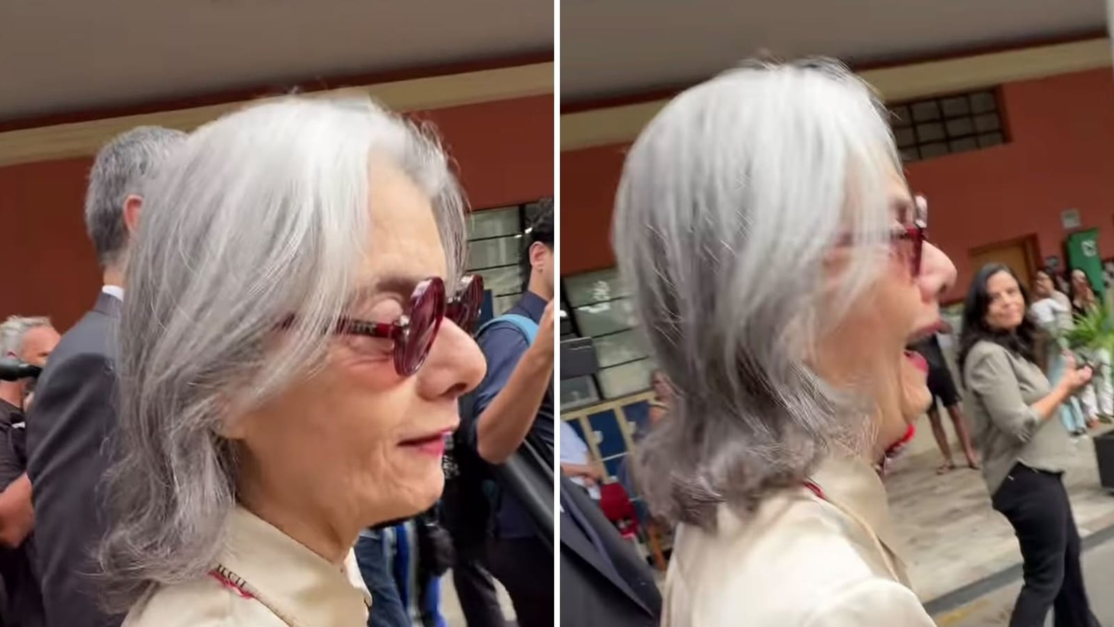 Cármen Lúcia cai na gargalhada ao ser comparada a Michael Jackson por look usado para votar: 'Não estou de luto'