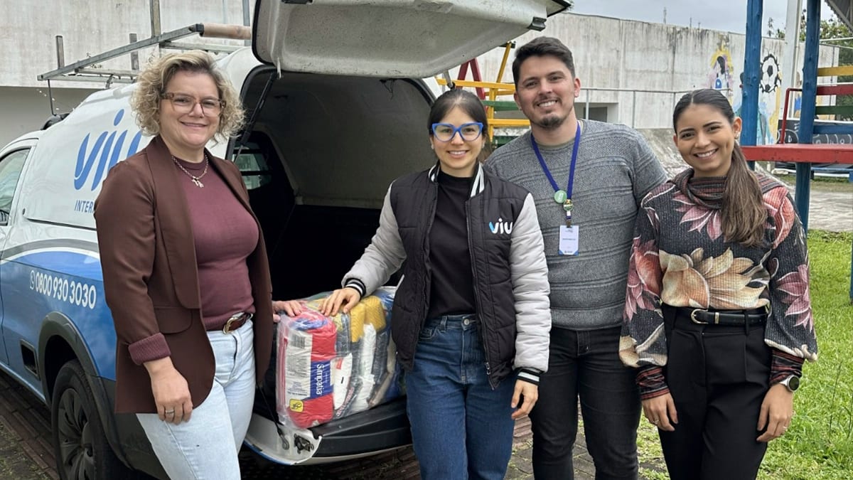 Instalação Solidária da Viu Internet garante nova doação em Santo Antônio da Patrulha