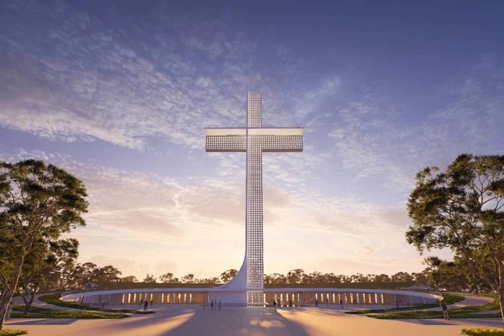 Cruz Alta inicia obra de cruz de 102 metros com R$30 milhões em emendas