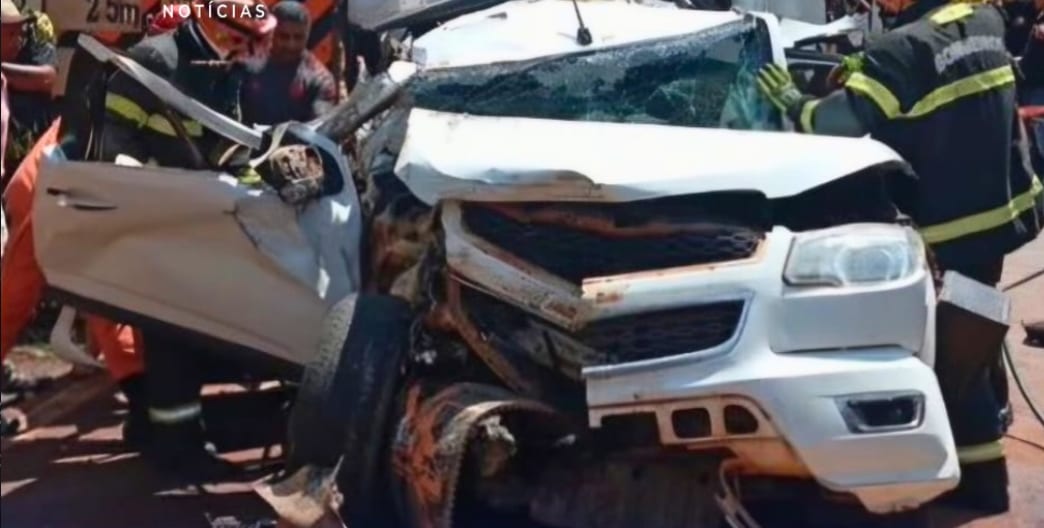 Menina de família de Novo Planalto morre em acidente com três veículos no Tocantins