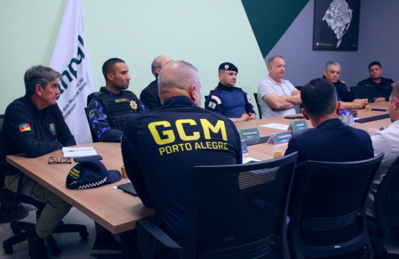 Consórcio Granpal reúne secretários municipais para debater segurança pública