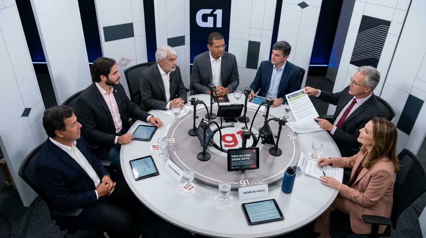 Declarações de candidatos ao Senado por Pernambuco são checadas em debate do g1