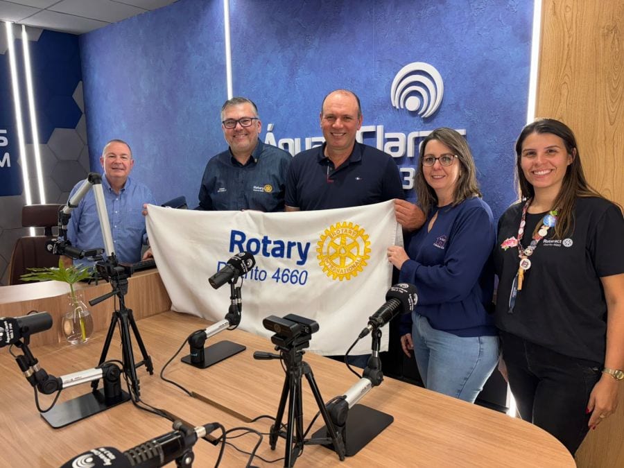 Governador do Rotary visita Catuípe e destaca atuação da entidade em projetos comunitários