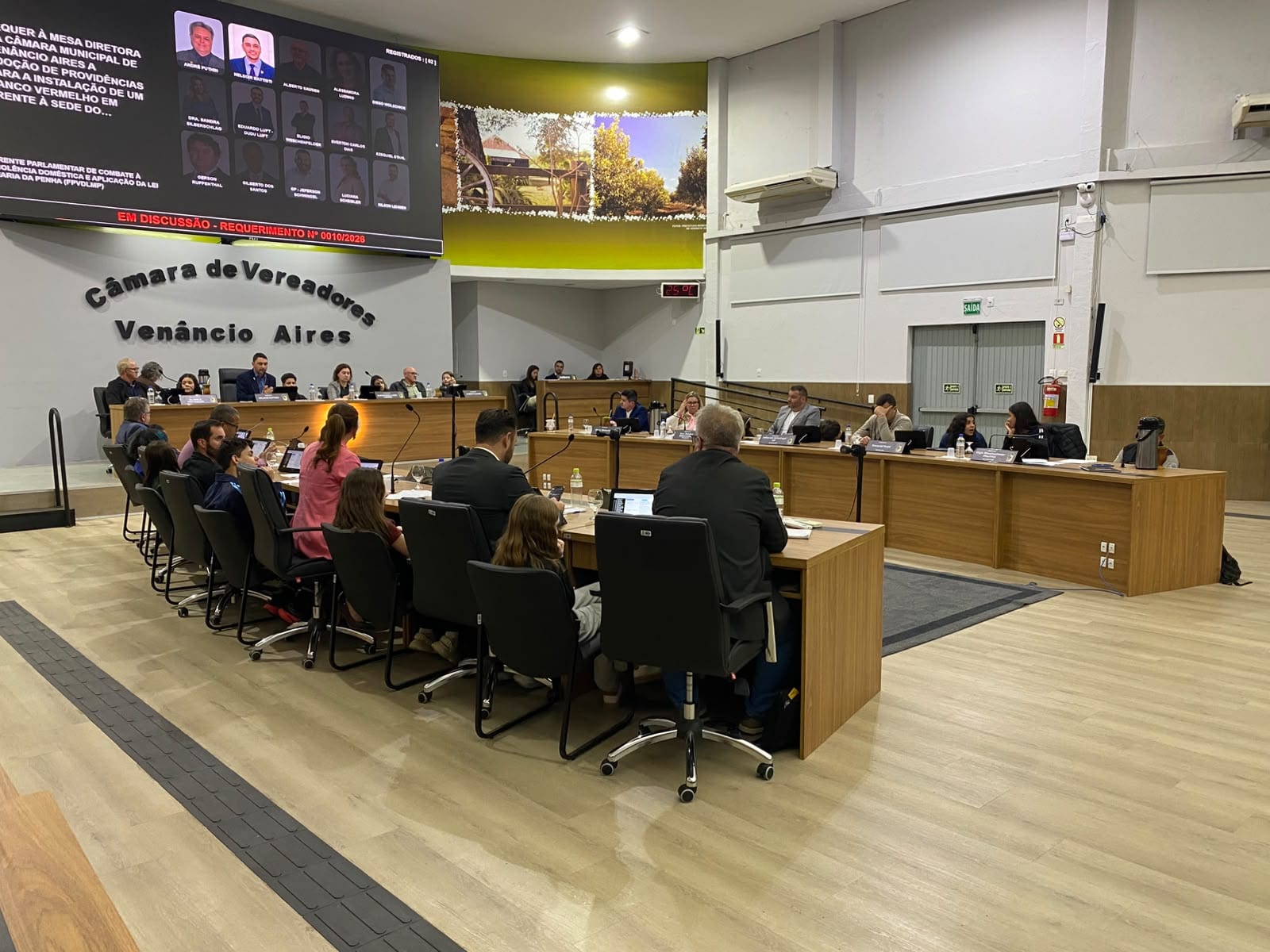 Câmara de Venâncio Aires aprova mudança no quadro médico e três moções