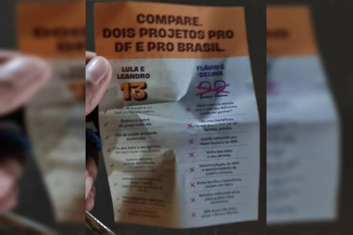 Celina aciona TRE-DF contra panfleto que associou seu nome ao número errado