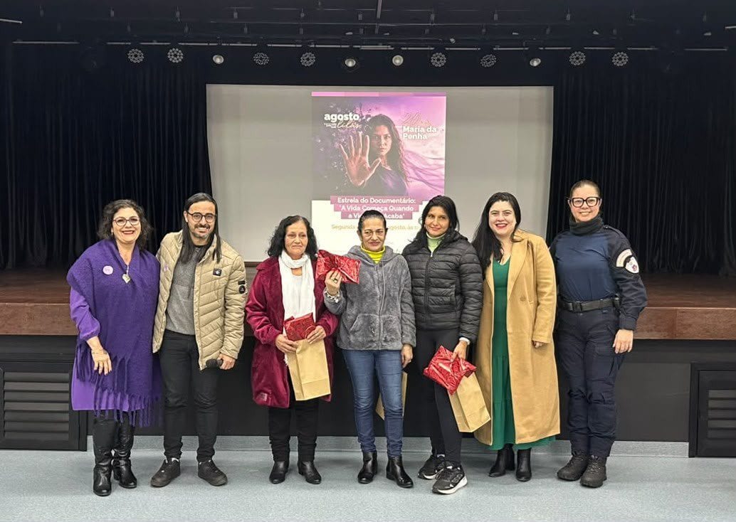 Lançado em Gravataí, documentário reúne histórias de superação, coragem e recomeço de mulheres vítimas de violência