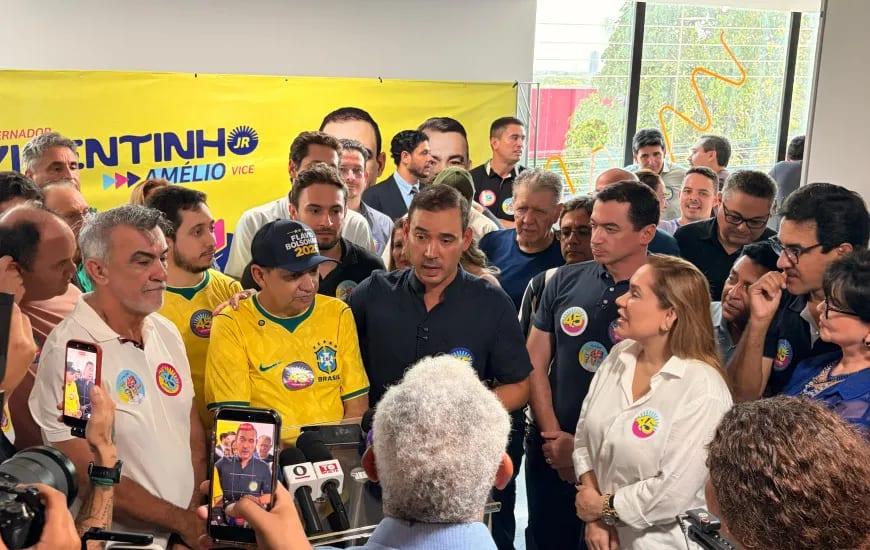 A 15 dias da eleição, Eli Borges e Luana Ribeiro aderem ao palanque de Vicentinho Jr