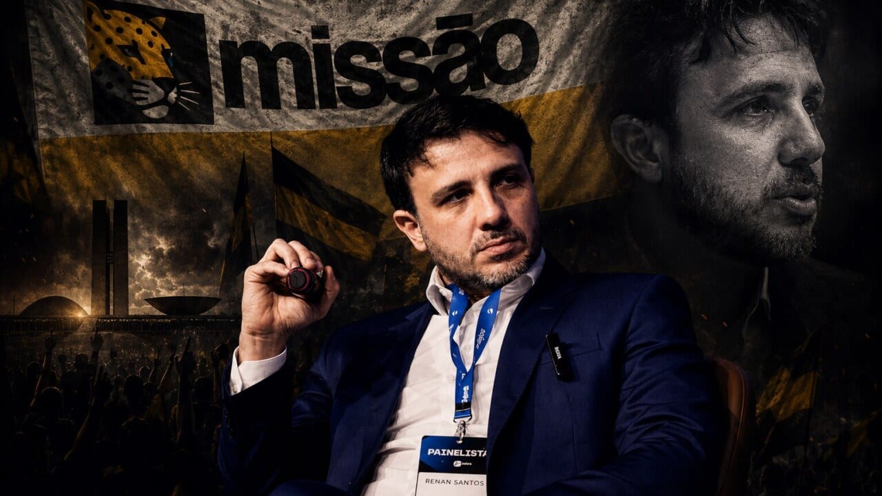 Renan Santos inicia campanha no Largo São Francisco
