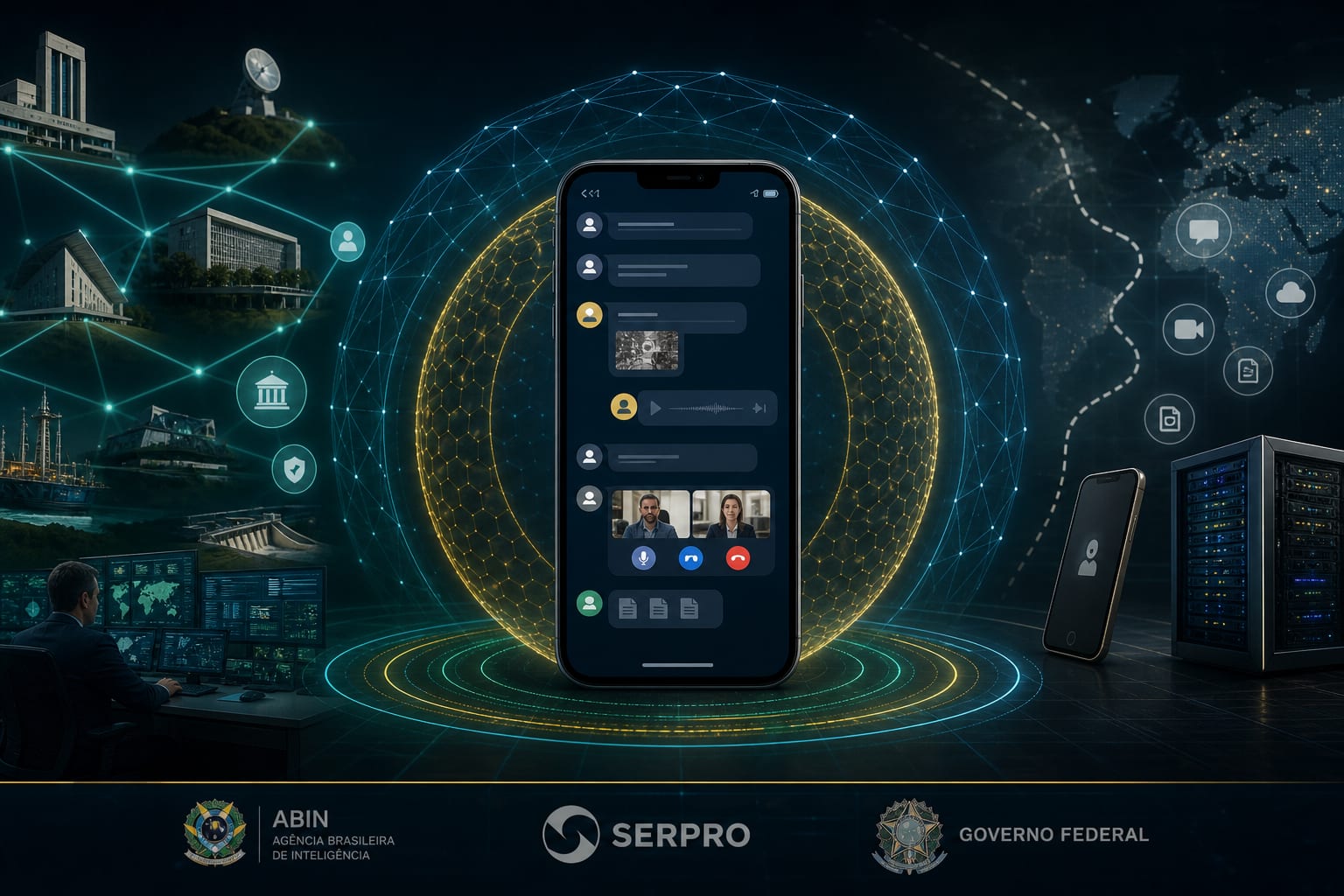 Abin regulamenta MSG Gov para reduzir uso do WhatsApp pelo governo