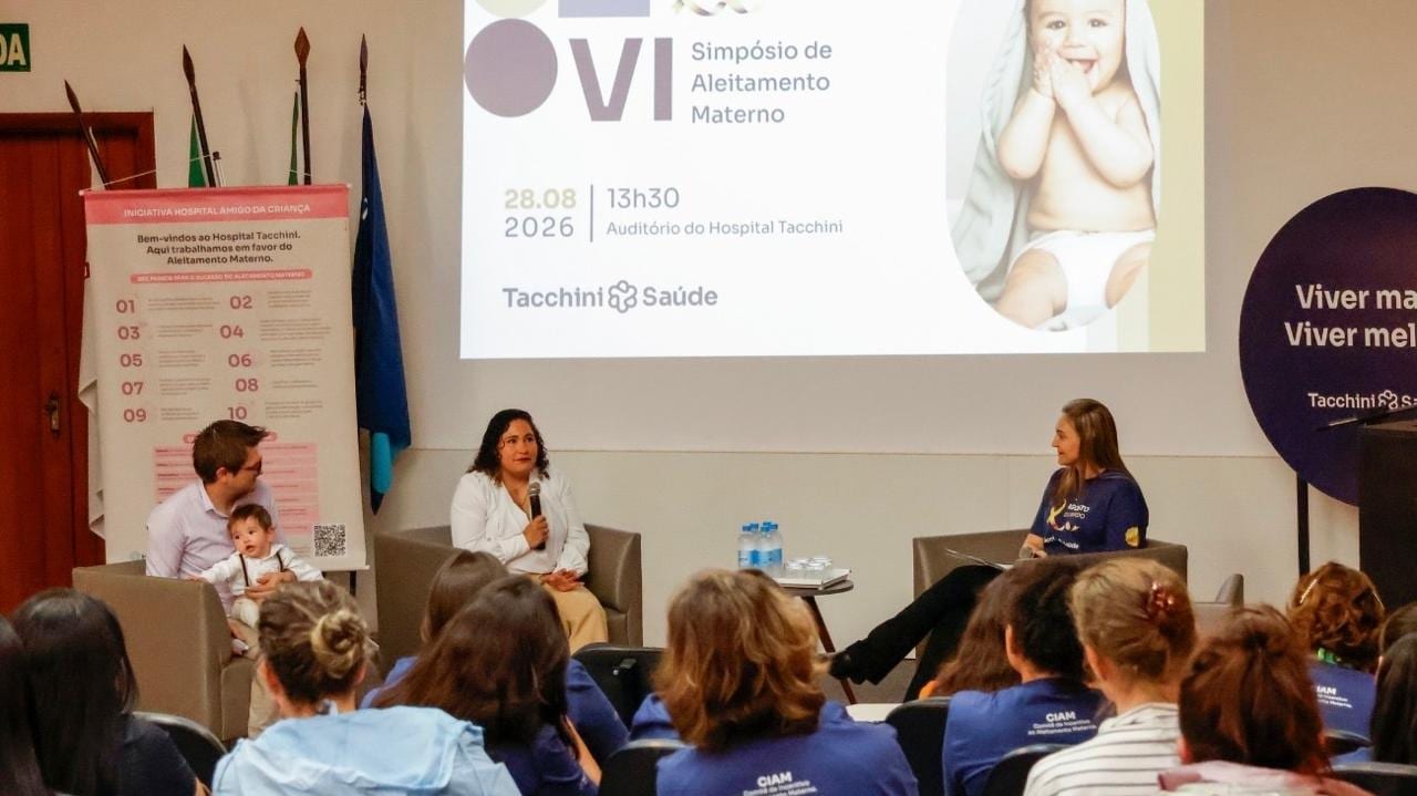 Simpósio de Aleitamento Materno reúne cerca de 50 profissionais em Bento Gonçalves