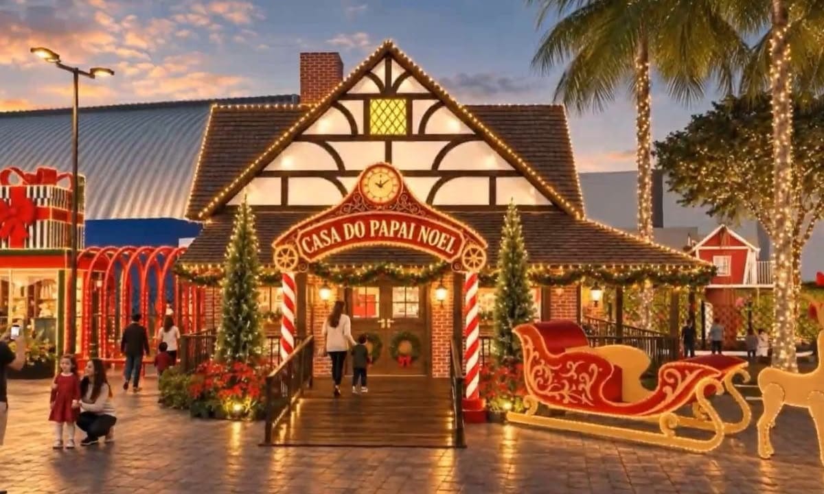 Natal de Joinville traz novo projeto cenográfico repleto de magia e novidades