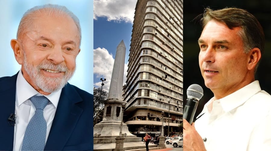 Eleitores de Flávio preparam celebração na Praça Sete em caso de vitória do candidato do PL