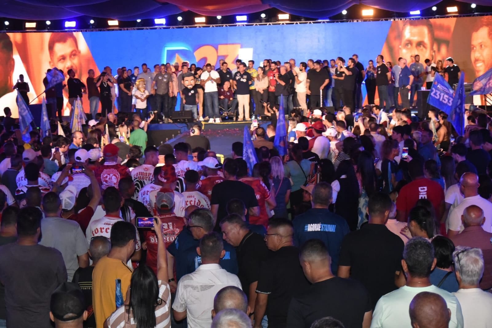 Policarpo lança candidatura a deputado estadual com grande participação popular