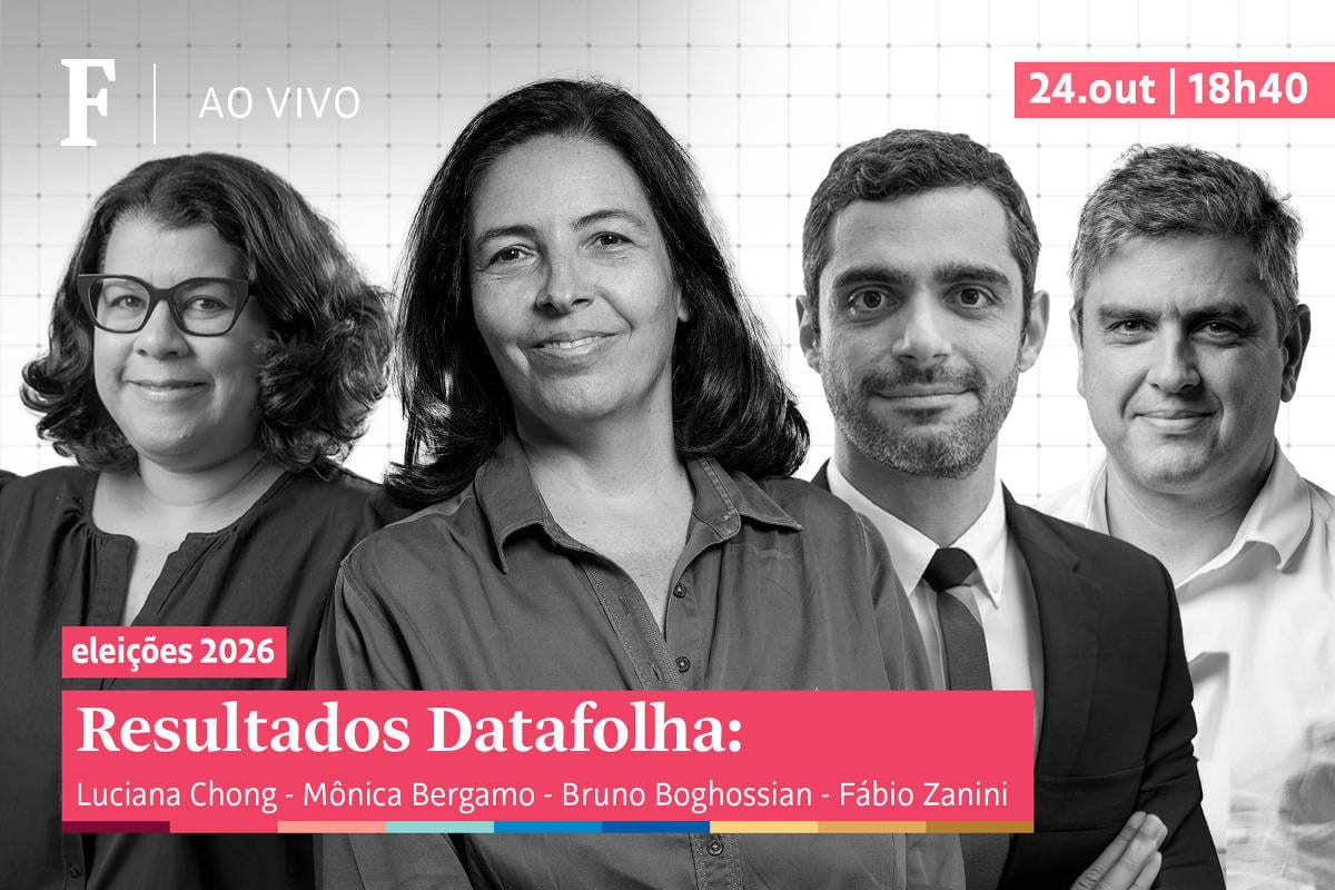 Datafolha divulga pesquisa de 2º turno para presidente e DF neste sábado (24); live comenta resultados