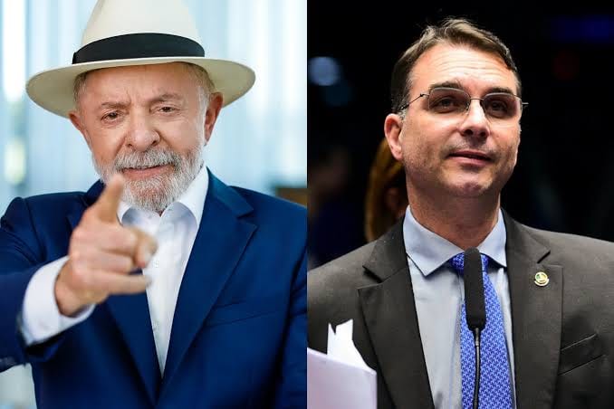 Pesquisa eleitoral mostra empate técnico entre Lula e Flávio Bolsonaro