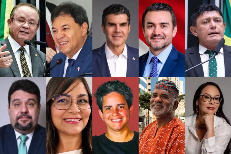 Agenda dos candidatos ao Senado no Pará nesta quinta-feira (20)