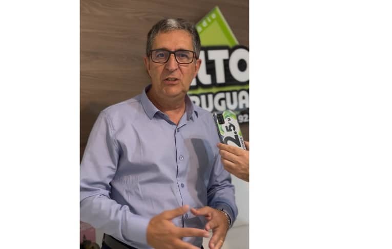 Nader Umar visita Rádio 92,5 FM como candidato do PSDB