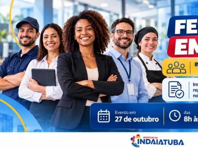 Prefeitura abre inscrições para empresas participarem do último Feirão do Emprego de 2026