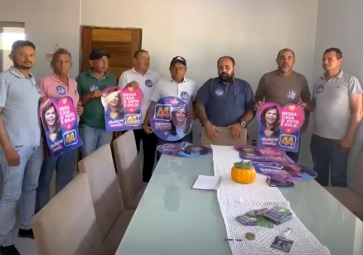 Prefeito Ailton Coelho e 7 vereadores reafirmam apoio a Dorinha em Itapiratins