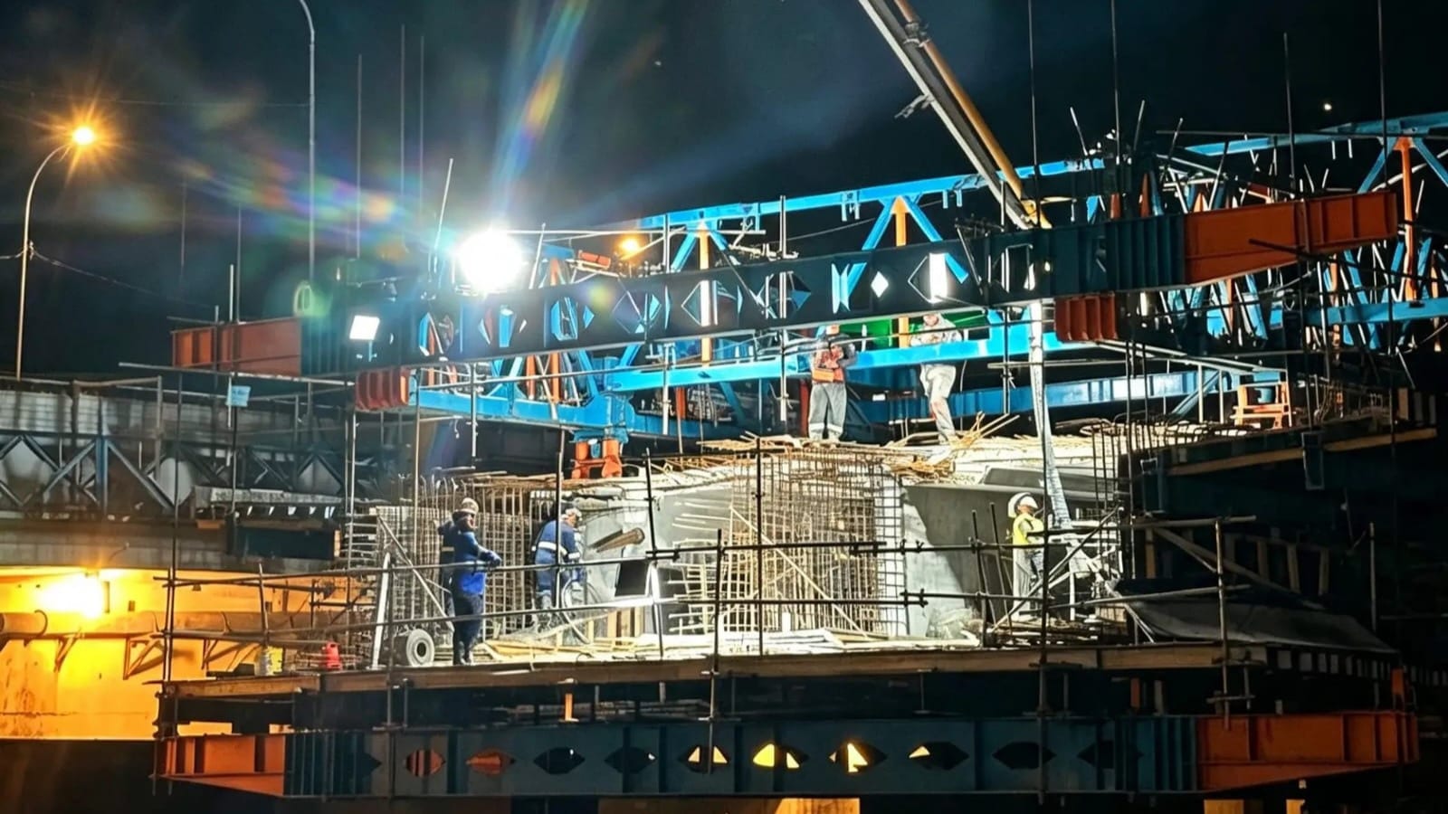 Obra avança na ampliação da Ponte Godofredo Diniz