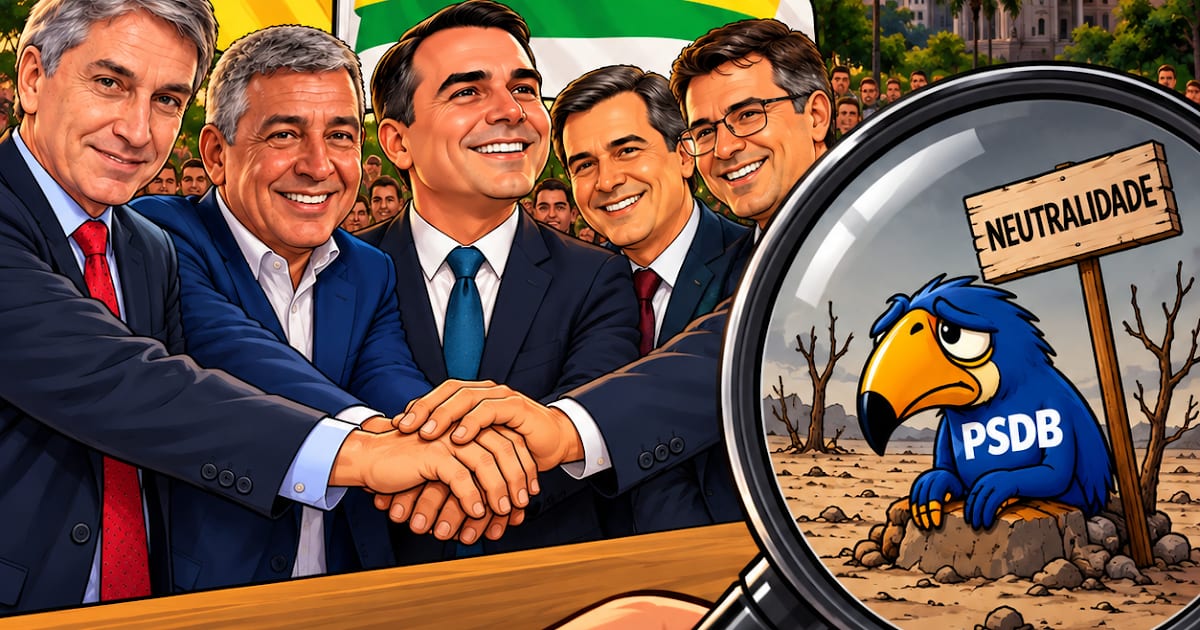MDB gaúcho fecha com Flávio Bolsonaro e deixa PSDB isolado na neutralidade