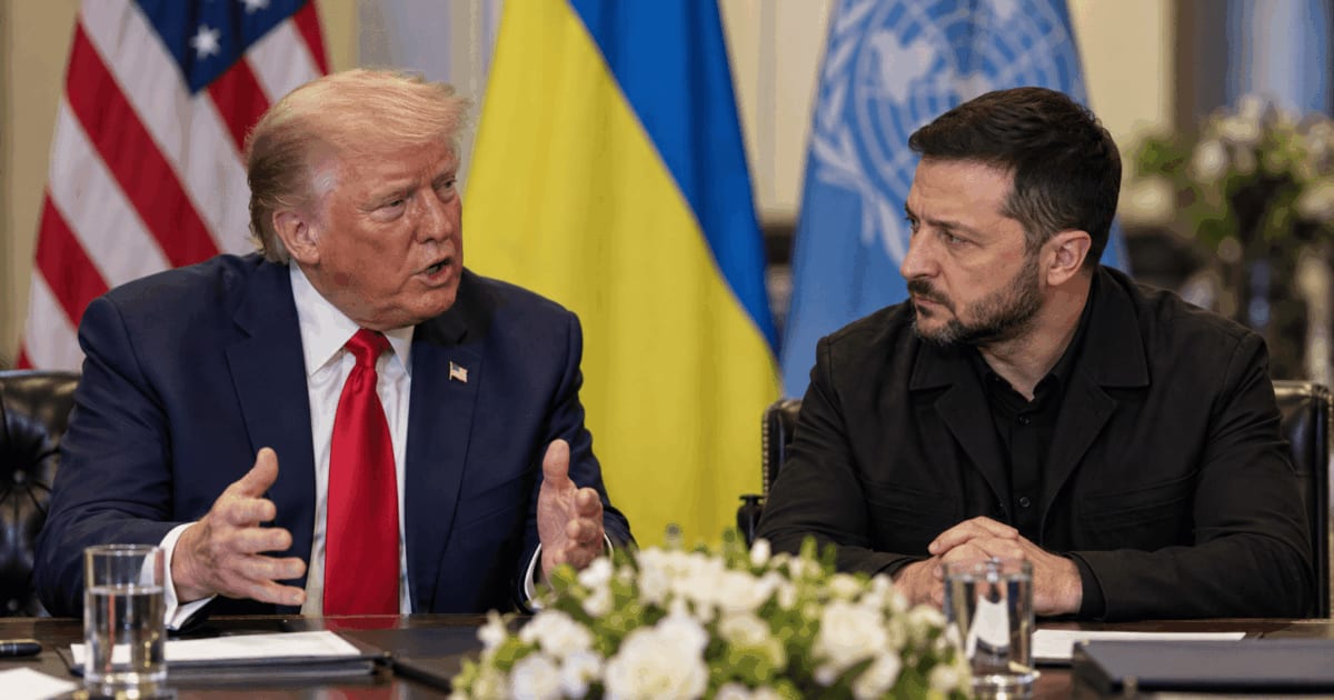 Trump promete “solução” para a guerra na Ucrânia após reunião com Zelensky em Nova York