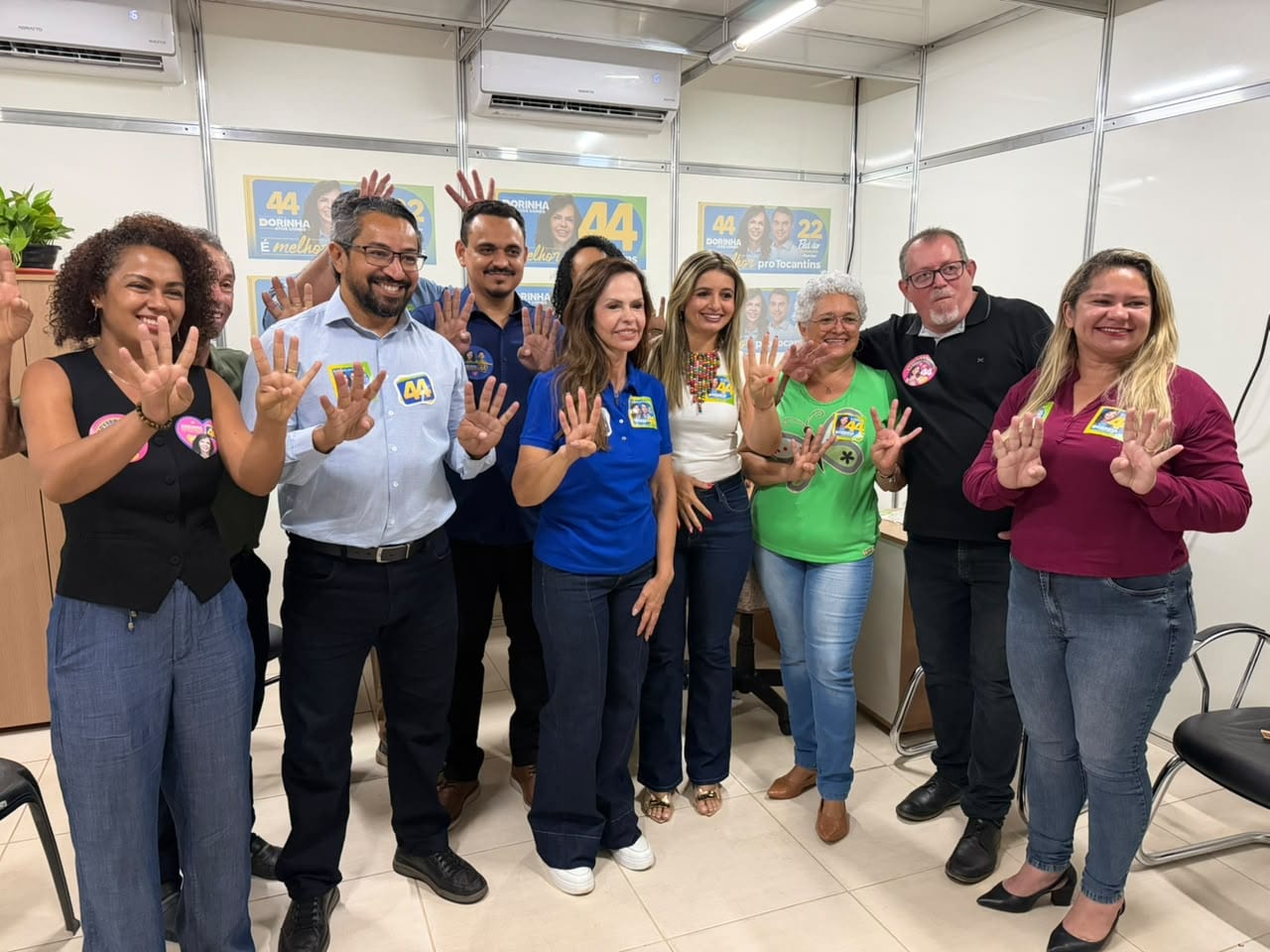 Servidores da segurança reforçam apoio à Professora Dorinha; “Líder que não consulta a base deixa de ser líder”
