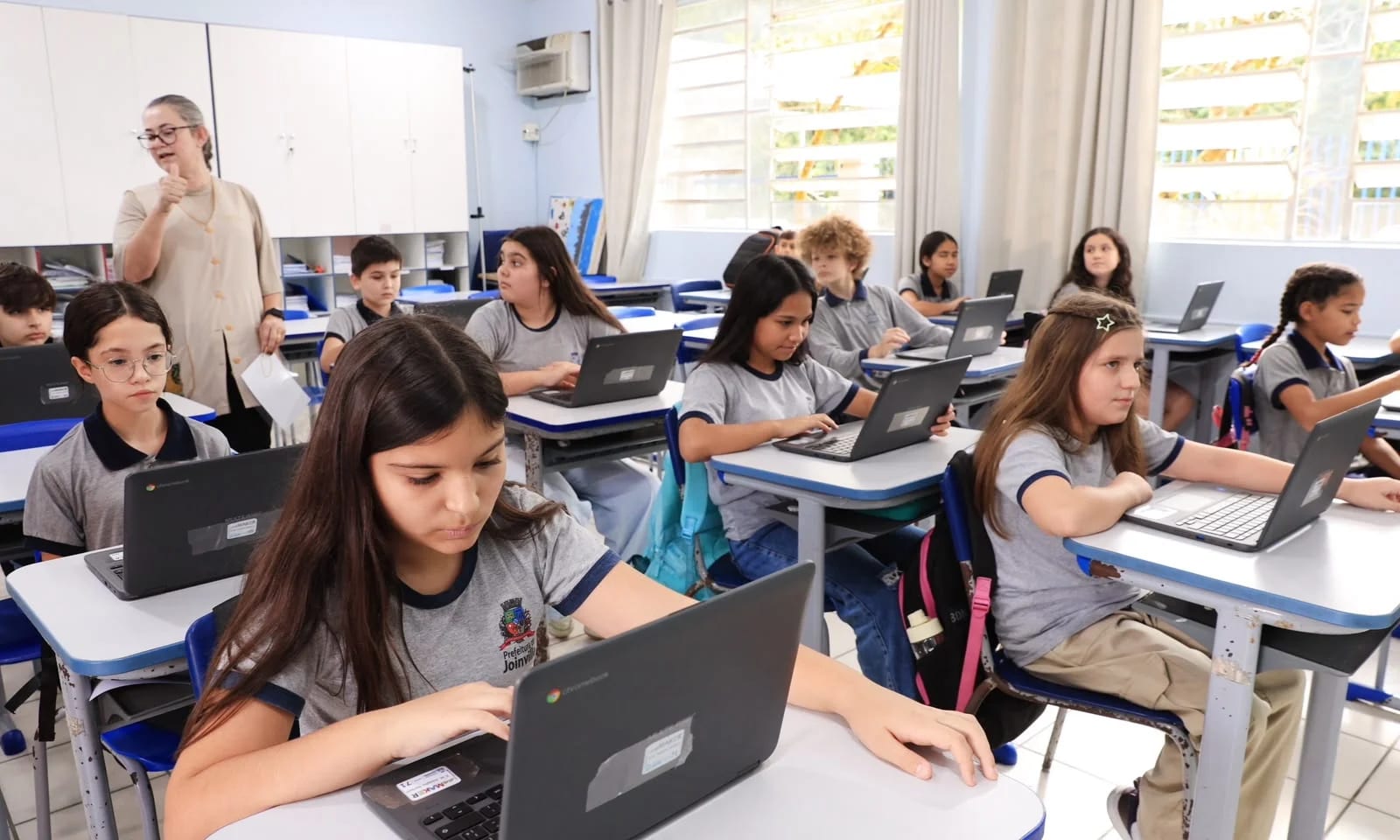 Escola de Joinville alcança nota 9,0 no Ideb e lidera SC nos anos iniciais