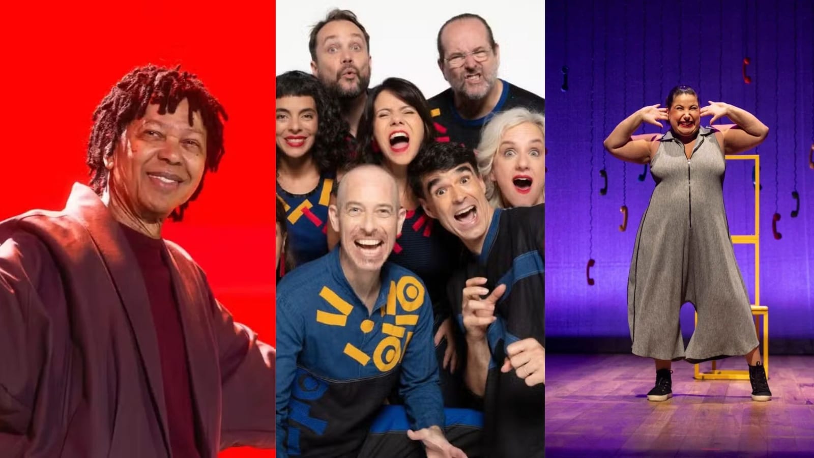 Shows de Djavan, Otto e Art Popular, Festival de Circo do Brasil, peça com Mariana Xavier e mais: confira agenda cultura