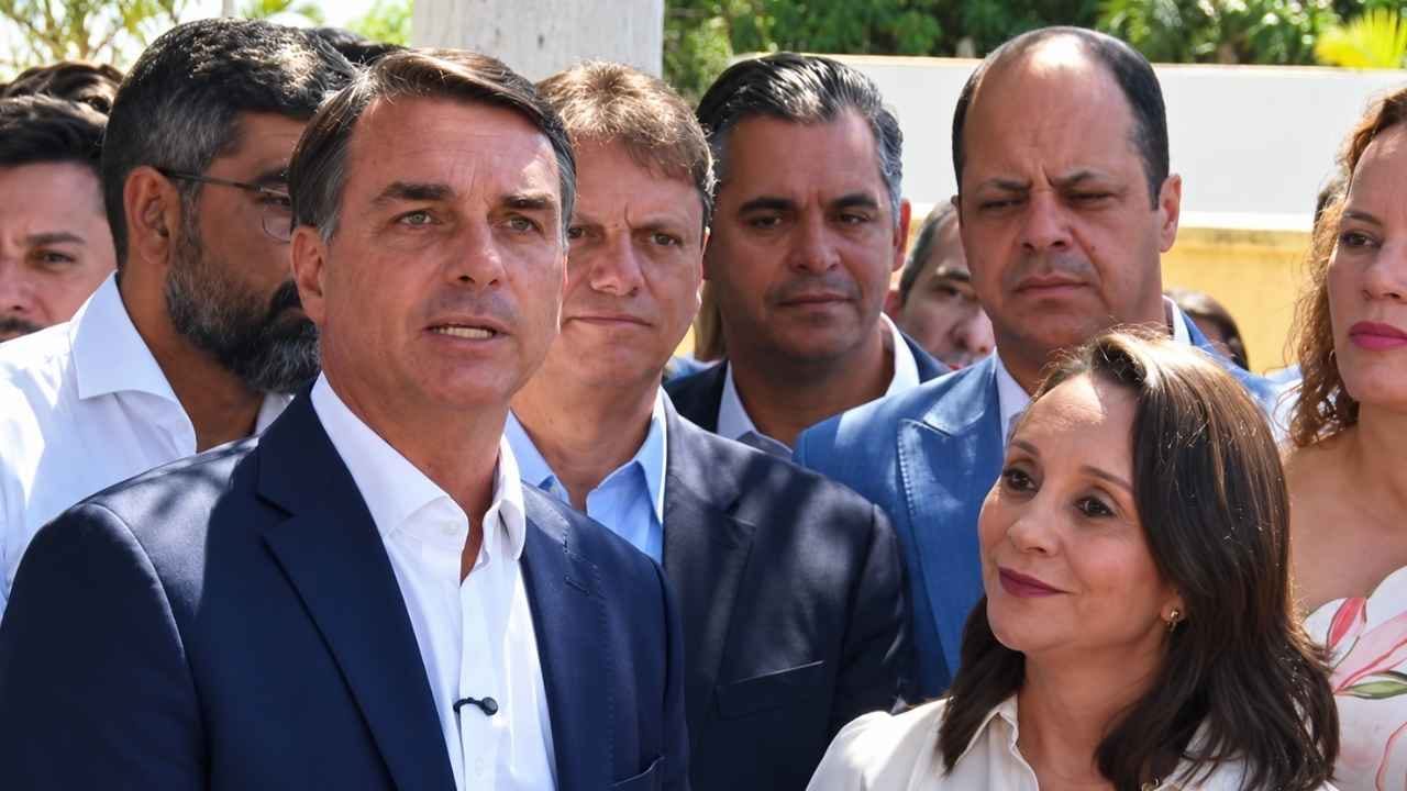 Podemos formaliza apoio a Flávio Bolsonaro no segundo turno