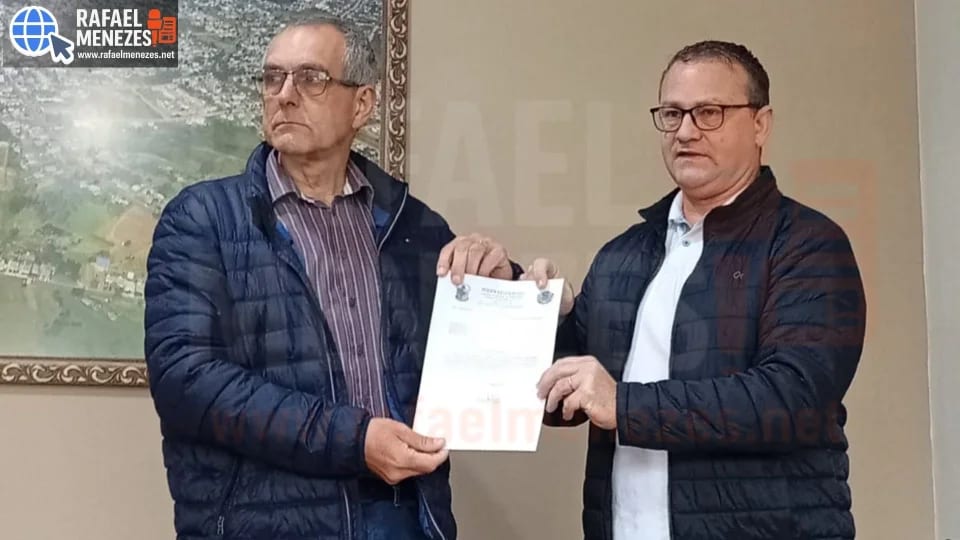 Câmara de São Pedro do Sul repassa R$ 900 mil à Prefeitura para viabilizar melhorias na pavimentação da Rua 15 de Novemb