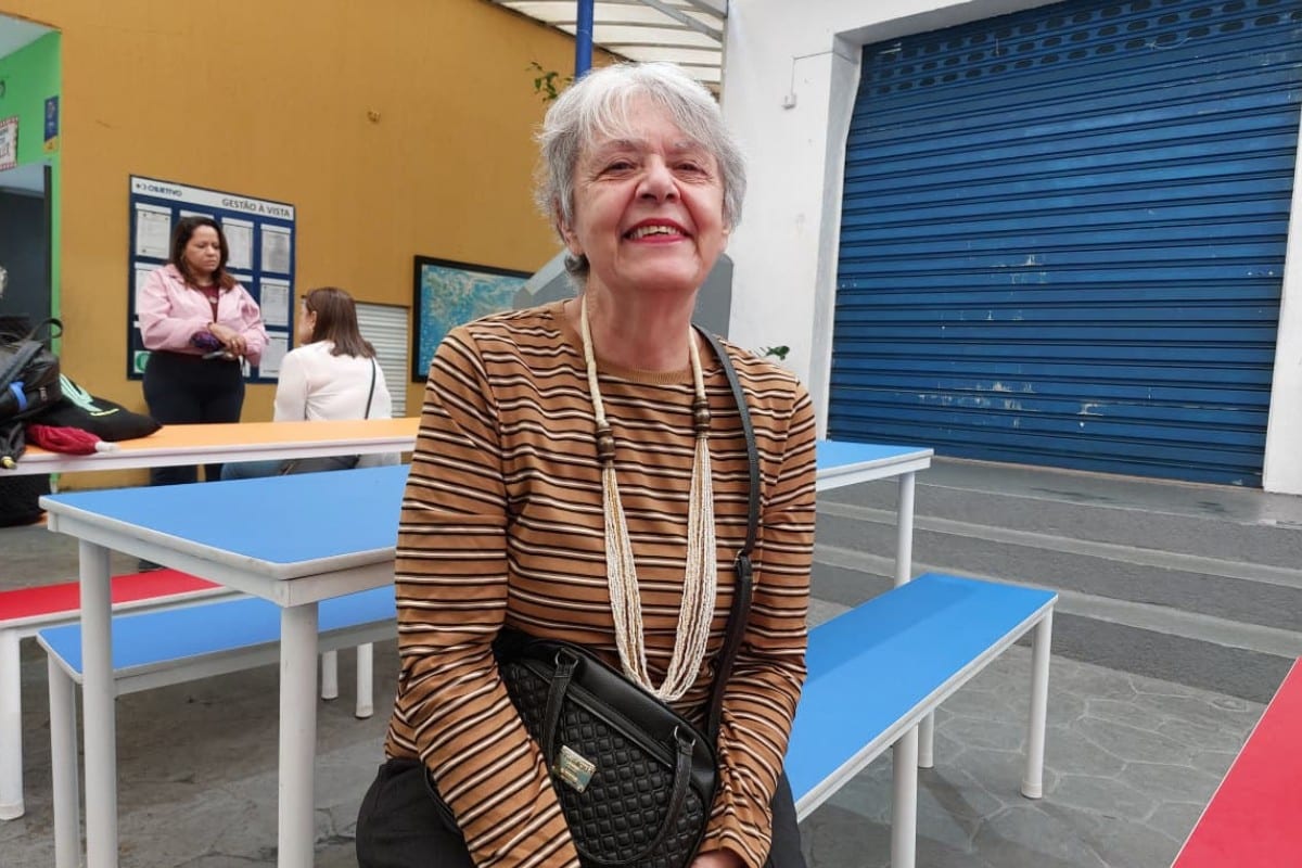 Aposentada de 77 anos valoriza voto feminino: 'Nós conquistamos esse direito'