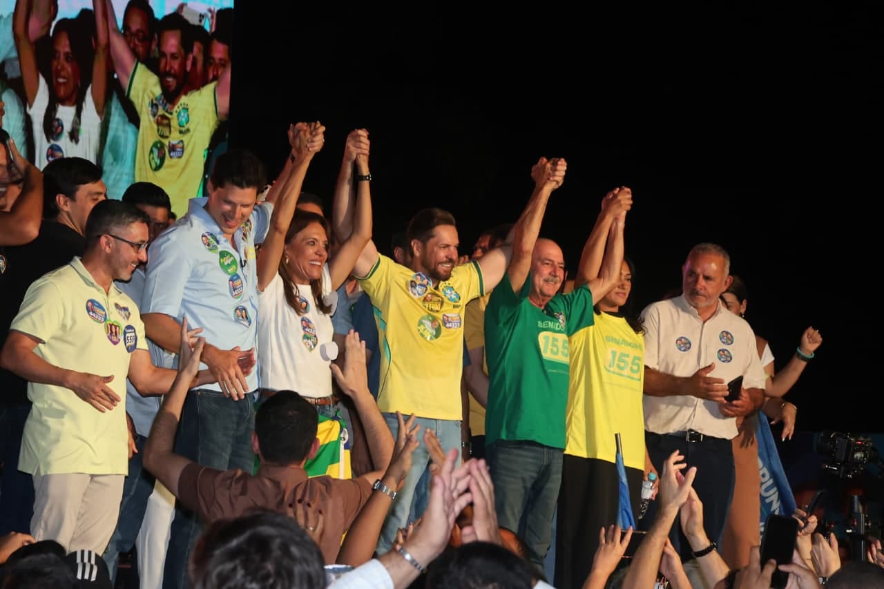Bruno Peixoto reúne mais de 10 mil pessoas durante lançamento de candidatura em Goiânia