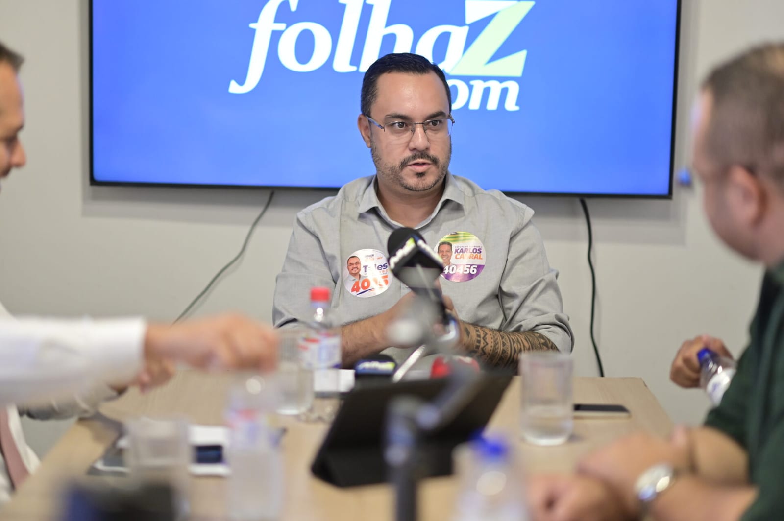 Tales de Castro confirma apoio a Cabral, Isaura Lemos e Daniel Vilela