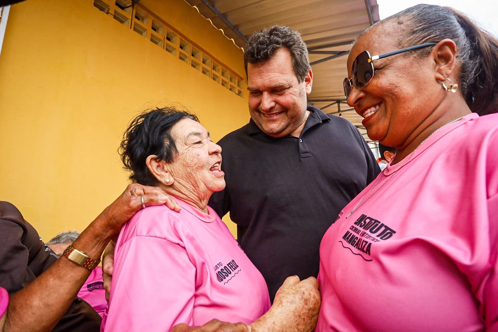 Cláudio Mitidieri visita Instituto Mangaliza em Nossa Senhora do Socorro