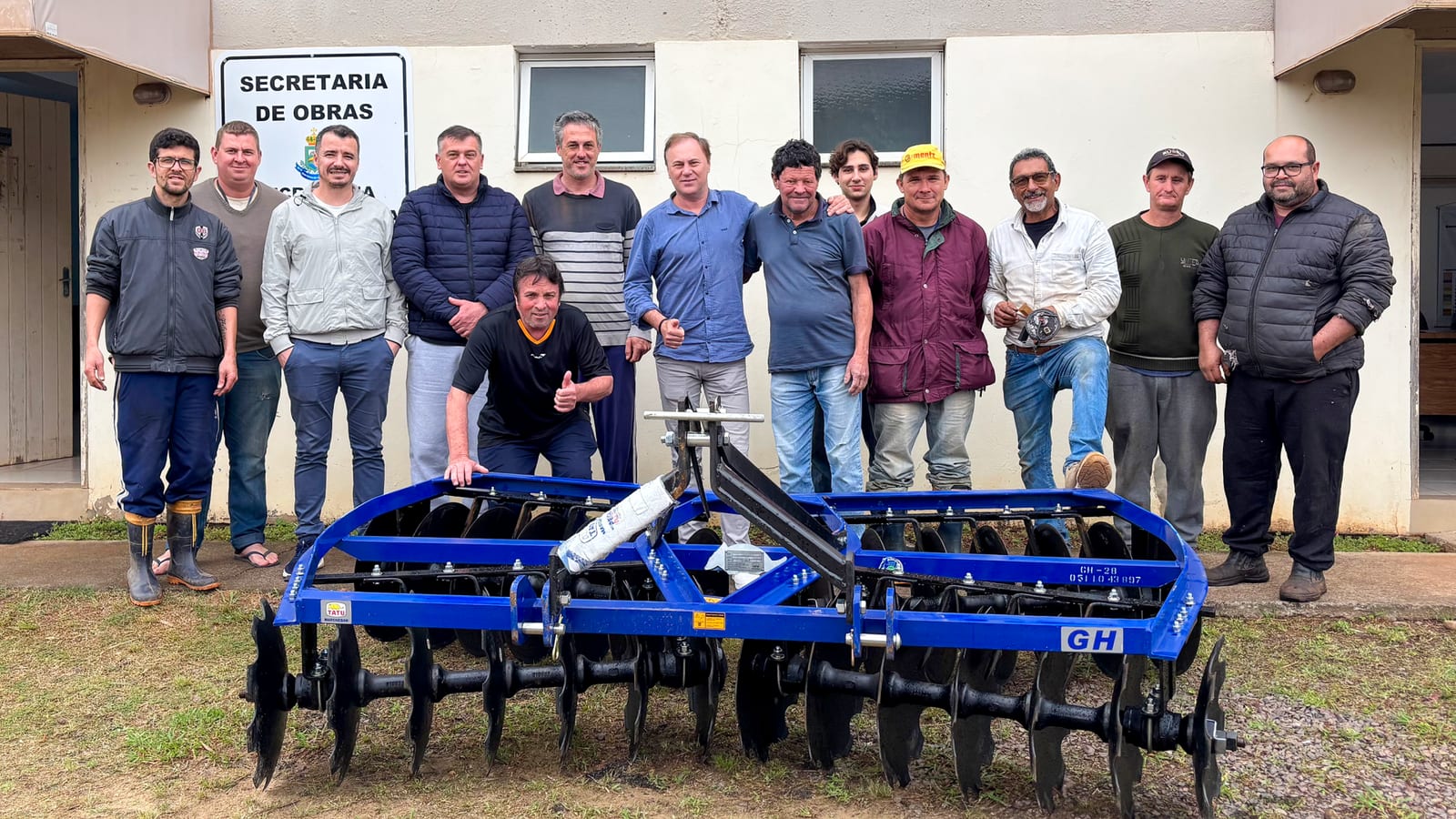 Dom Pedro de Alcântara recebe novo equipamento para apoio à agricultura