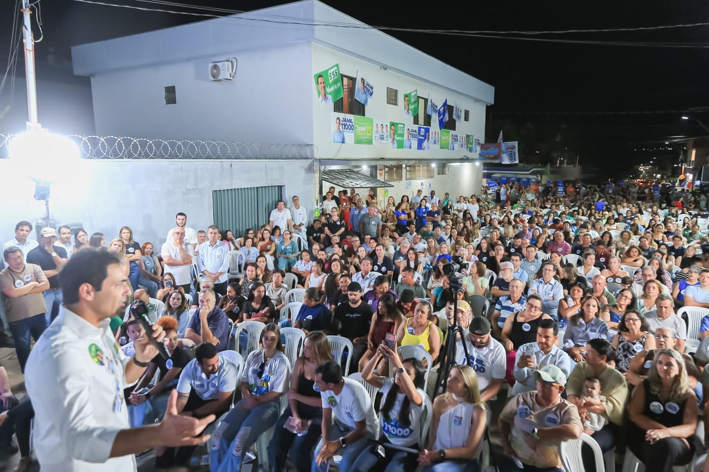 Mais de 1.500 pessoas: Time do Bem transforma reunião em grande demonstração de força política em Catalão
