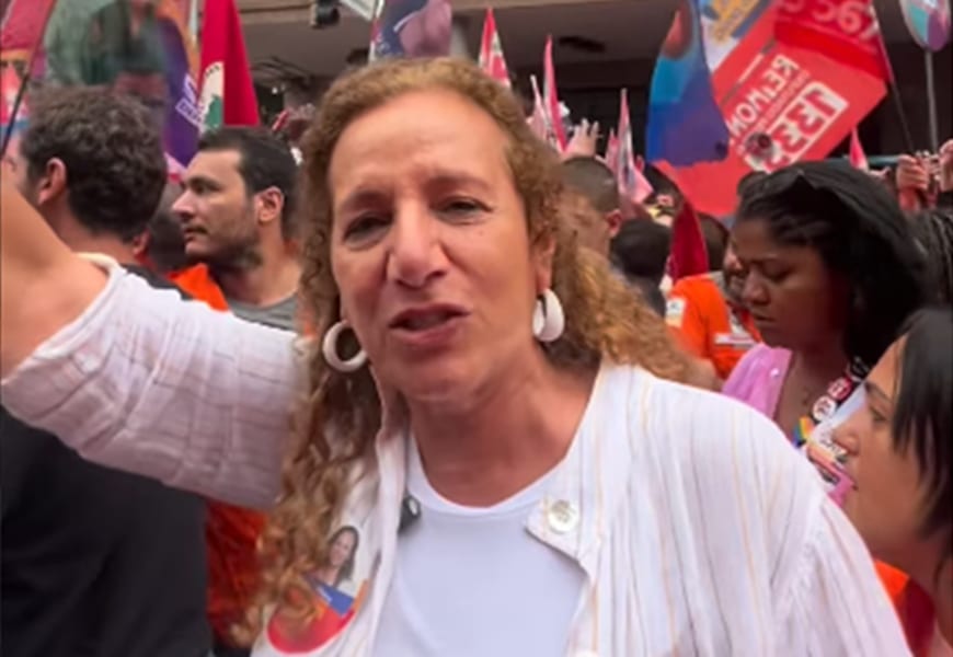 “Vamos virar e ganhar a eleição contra os retrocessos de Flávio”, afirma Jandira
