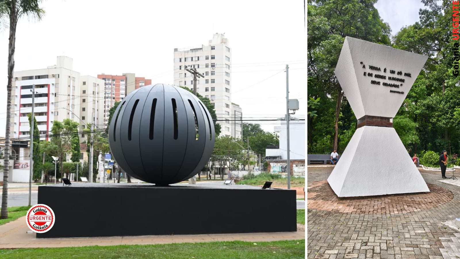 Prefeitura de Goiânia revitaliza monumentos históricos do Bosque dos Buritis