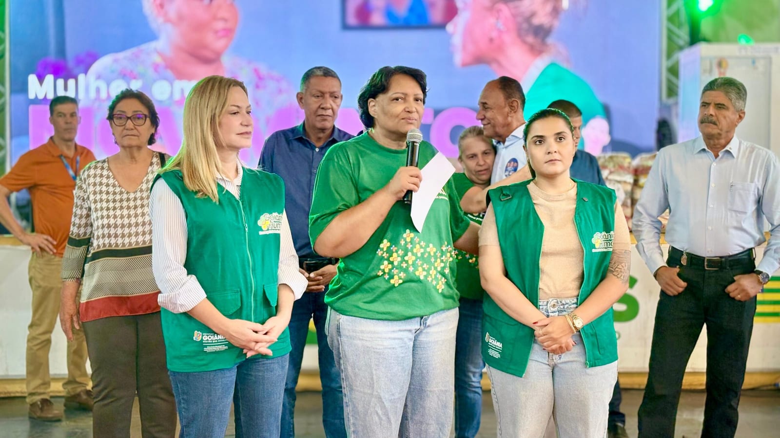 “Estamos levando a Prefeitura até onde o cidadão mora” diz Coronel Cláudia durante Mutirão no Novo Horizonte em Goiânia