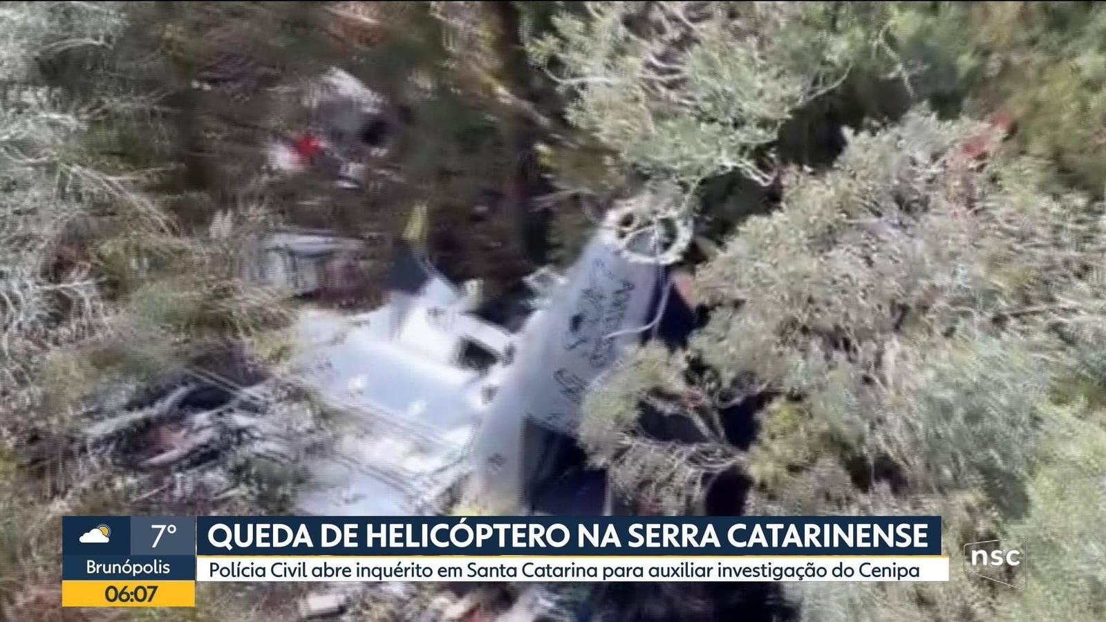 Bom Dia SC de 23/09/2026: morte de Rick e queda de helicóptero dominam edição