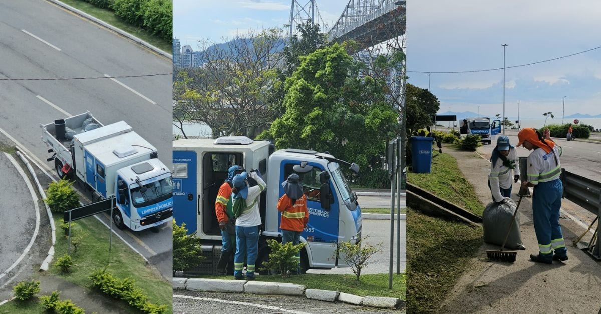 Florianópolis investe R$ 30 milhões para retirar lixo das ruas mais rápido