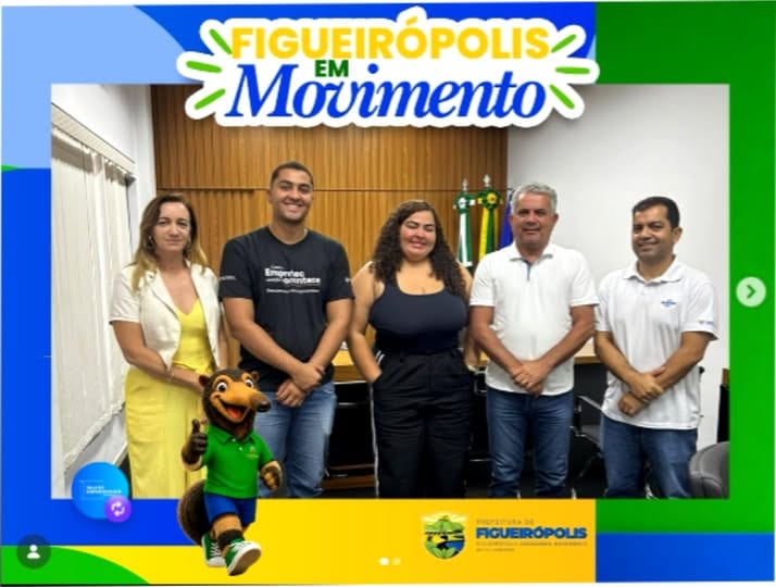 Prefeitura de Figueirópolis recebe equipe do Sebrae-TO em visita técnica, com apresentação e alinhamento das propostas d