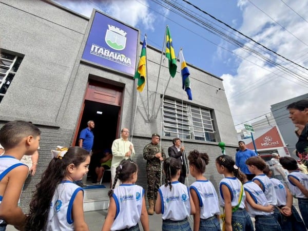 Prefeitura de Itabaiana abre a Semana da Pátria com estudantes da rede municipal